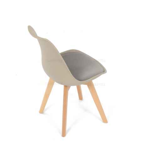 Židle jídelní, cappuccino plast, CT-X7055 CAP