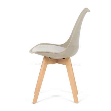 Židle jídelní, cappuccino plast, CT-X7055 CAP