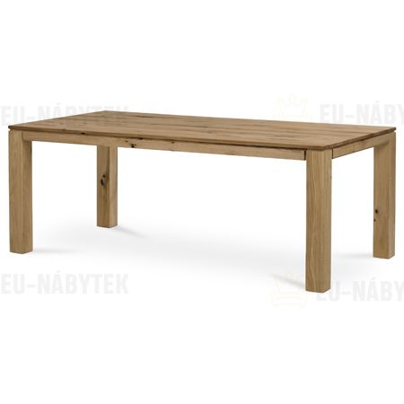 Stůl jídelní 200x100x75 cm, masiv dub, povrchová úprava olejem