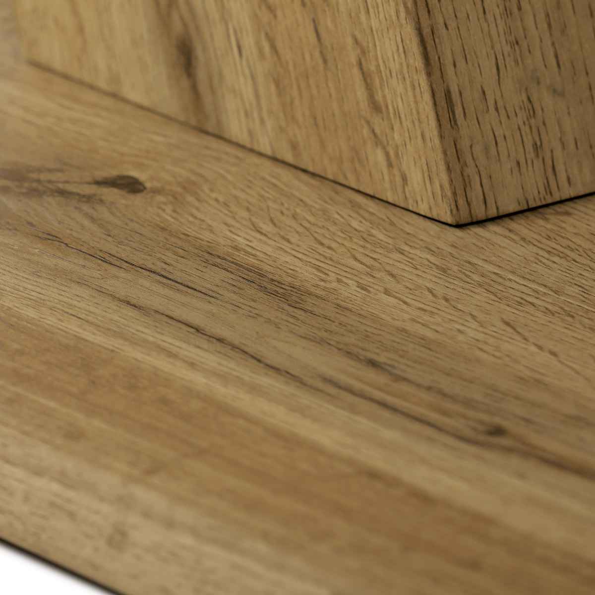 Jídelní stůl, 140x80x76 cm, MDF deska, 3D dekor divoký dub