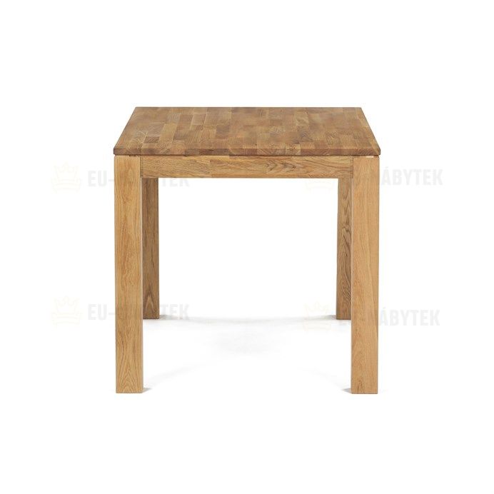 Jídelní stůl 120x80x75 cm, masiv dub bílý, povrchová úprava olejem, nohy 8x8 cm