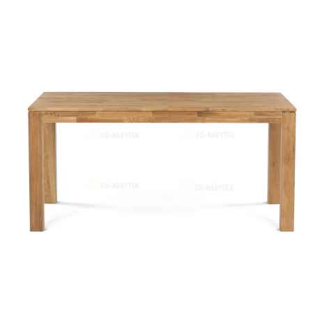 Jídelní stůl 160x90x75, masiv dub bílý, povrchová úprava olejem, nohy 8x8 cm