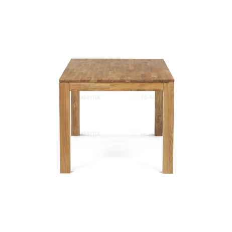 Jídelní stůl 160x90x75, masiv dub bílý, povrchová úprava olejem, nohy 8x8 cm