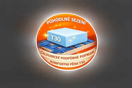 Sedací souprava PALERMA 3 + 1 + 1 + taburety šedá