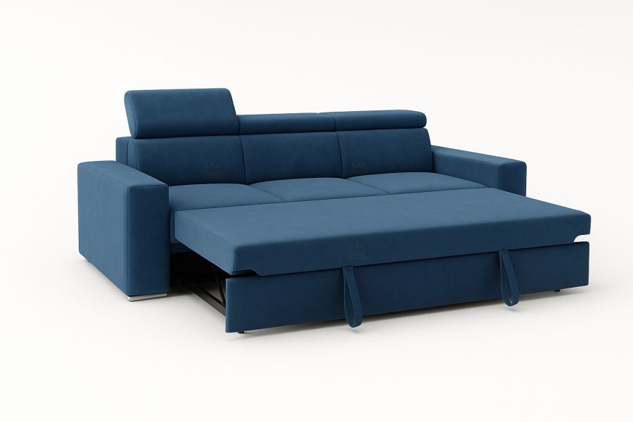 Trojsedák BELURO šedá