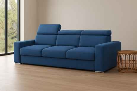 Trojsedák BELURO modrá