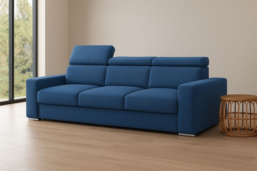 Trojsedák BELURO modrá