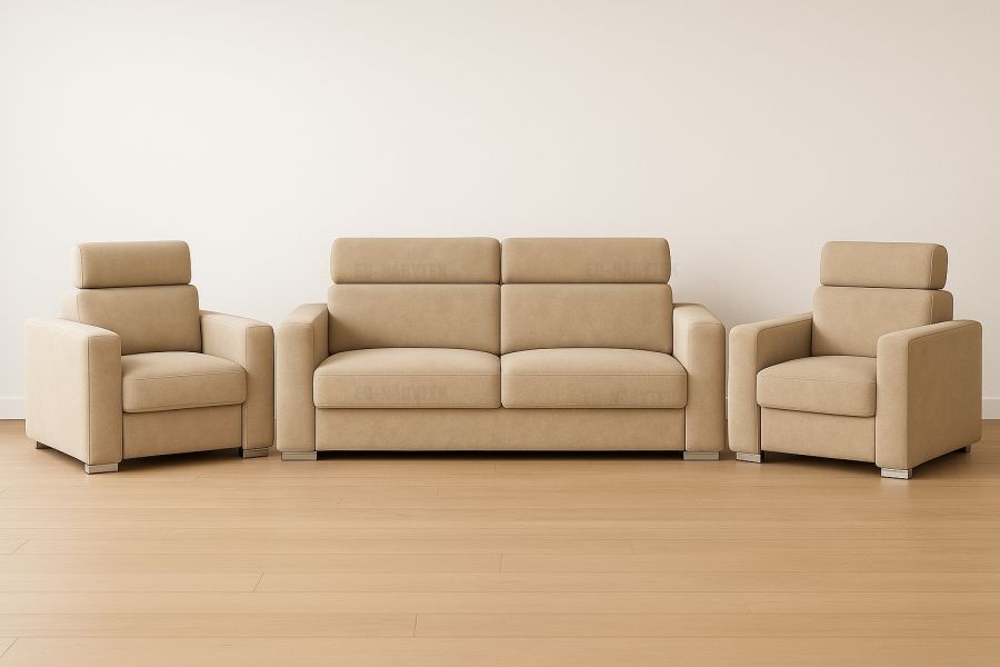 Sedací souprava BELURO 2+1+1 - výběr potahové látky