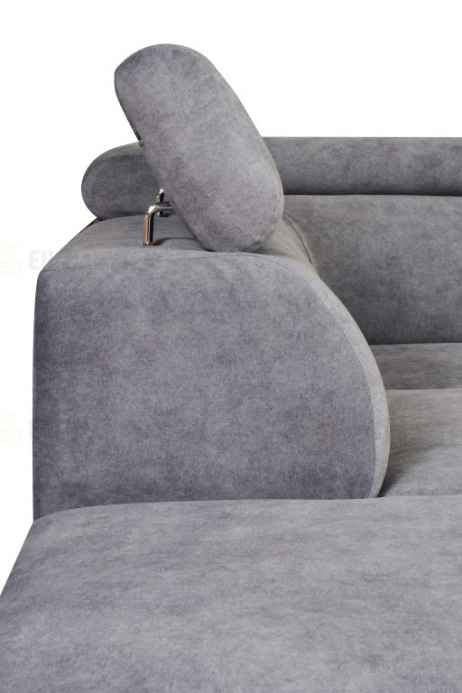 Rozkládací rohová sedačka PALAS zelená