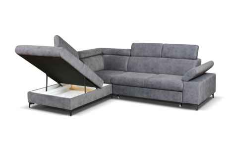 Rozkládací rohová sedačka PALAS zelená