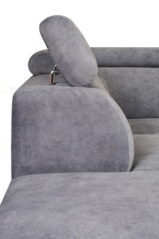 Rozkládací rohová sedačka PALAS modrá