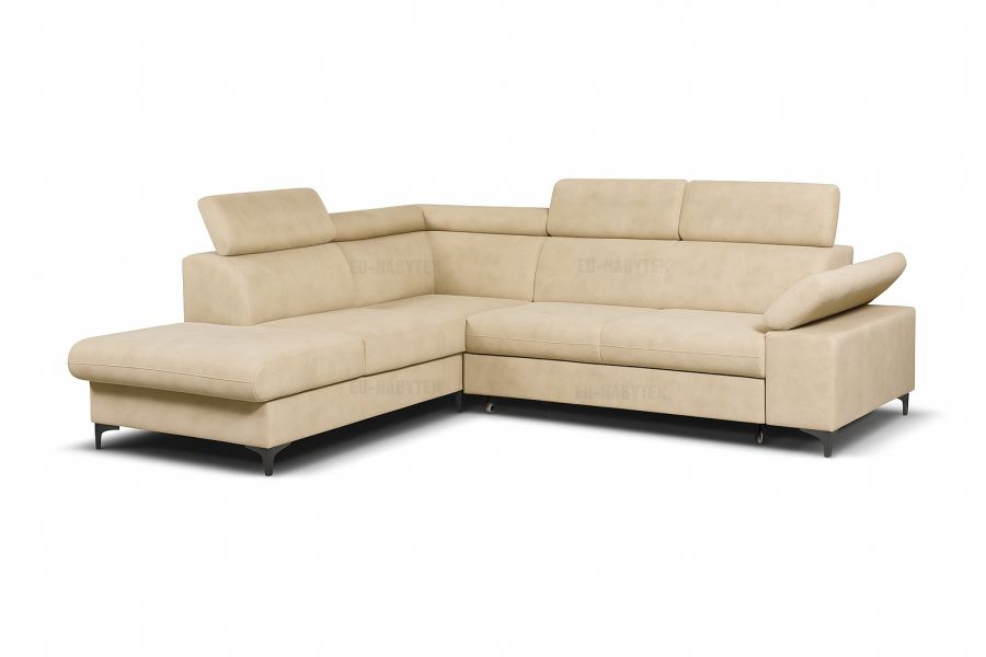 Rozkládací rohová sedačka PALAS béžová