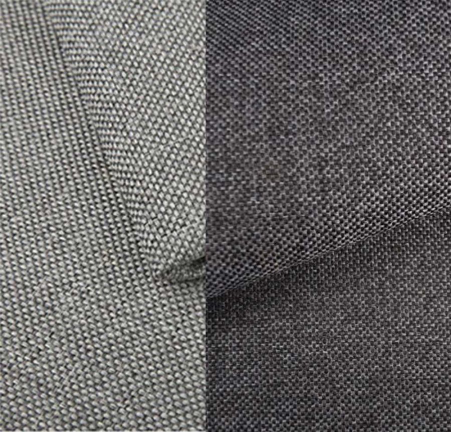 Rozkládací rohová sedačka NADO 230x230 světle šedá / tmavě šedá