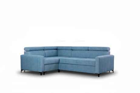 Rozkládací rohová sedačka BLAUDE 251x183 - výběr potahové látky