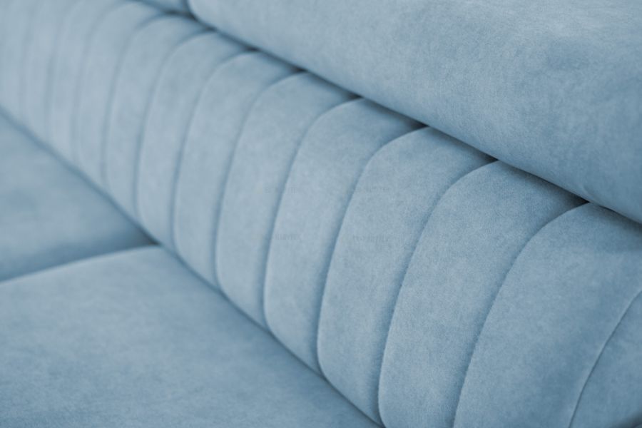 Rozkládací rohová sedačka BLAUDE 251x183 - výběr potahové látky