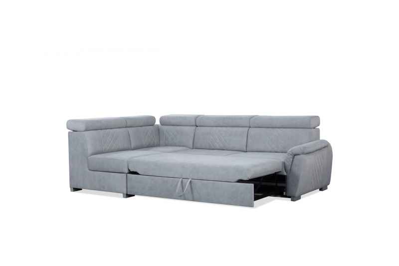 Rozkládací rohová sedačka REMONA 253x156 - výběr potahové látky