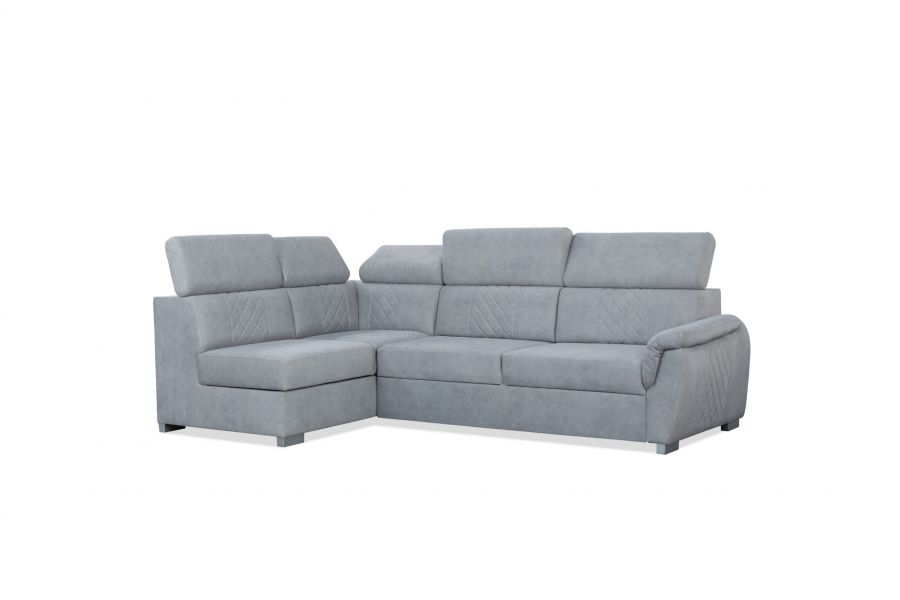 Rozkládací rohová sedačka REMONA 253x156 - výběr potahové látky