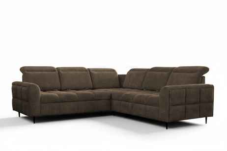 Rozkládací rohová sedačka VELUTO 262x262 - výběr potahové látky