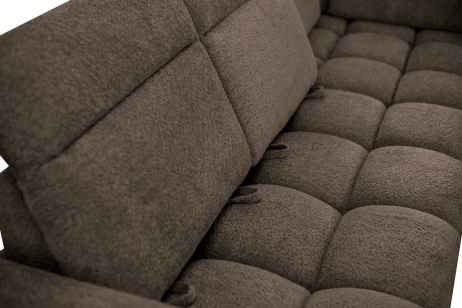 Rozkládací rohová sedačka VELUTO 262x262 - výběr potahové látky