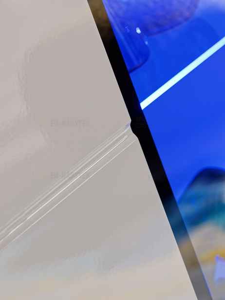 Komoda LAURA 76 bílá / bílá lesk DOPRODEJ*