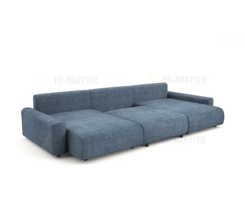 Rozkládací rohová sedačka RIMONA U 337x168 - výběr potahové látky