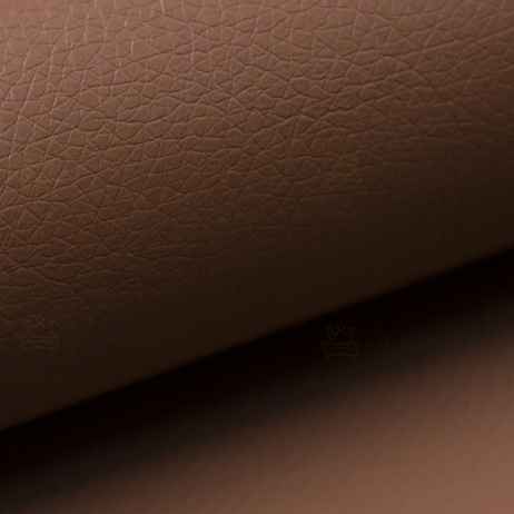 Relaxační křeslo TONGUE hnědá ekokůže II. jakost