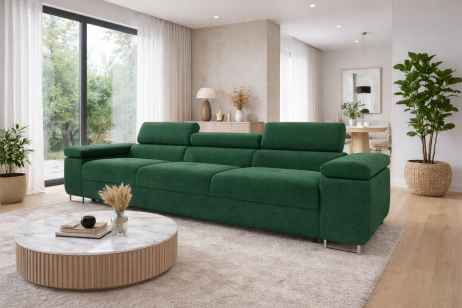 Trojsedák VILDA zelená