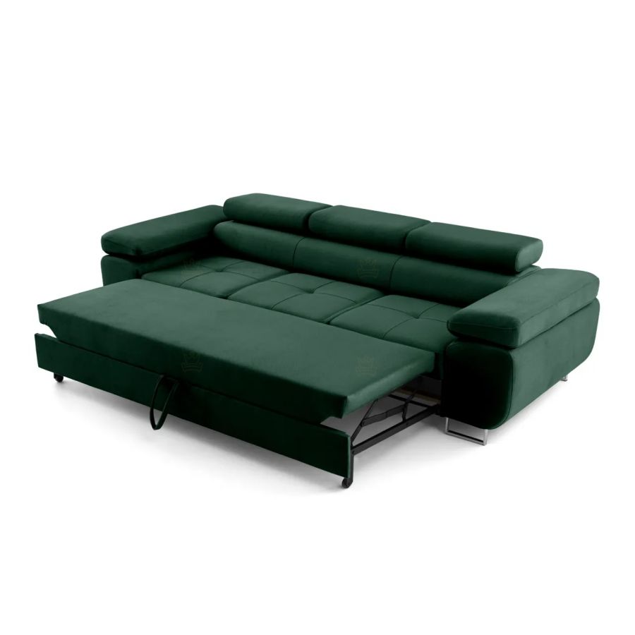 Trojsedák VILDA zelená