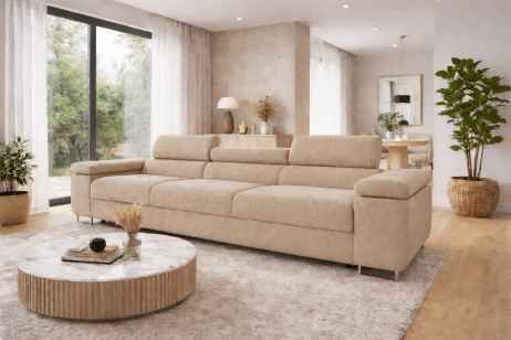 Trojsedák VILDA béžová