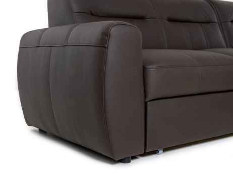 Rozkládací rohová sedačka PALADIUM 245x164 - výběr barev kůže