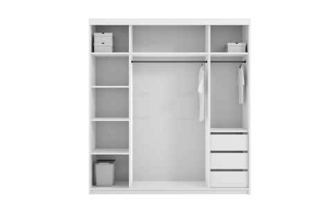 Šatní skříň LUANA 200 - výběr barev