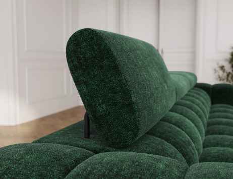 Rozkládací pohovka FARISTO 260 zelená