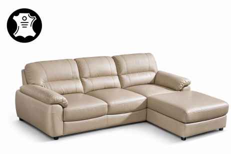 Rozkládací rohová sedačka BALIA 276x161 - výběr barev kůže