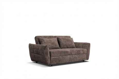 Rozkládací pohovka LENOSI 190 hnědá