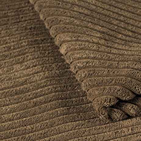 Rozkládací rohová sedačka ADONIS 261x160 světle hnědá