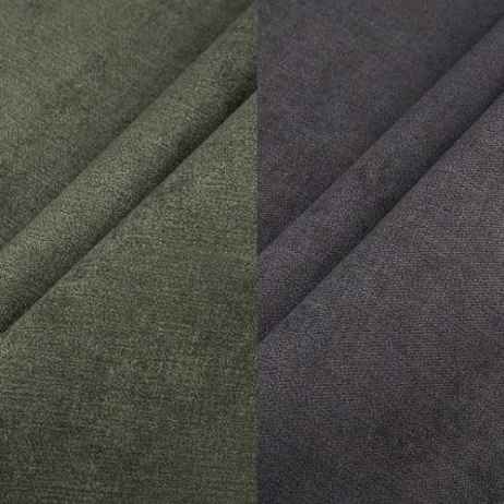 Rozkládací rohová sedačka LEILA U 375x160 zelená / šedá