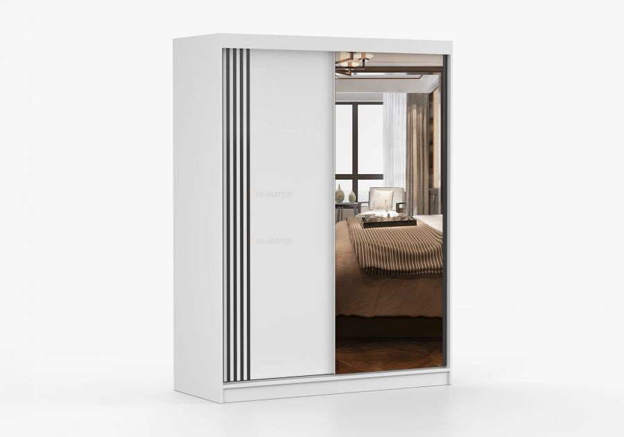 Šatní skříň VERONA 07 150 bílá