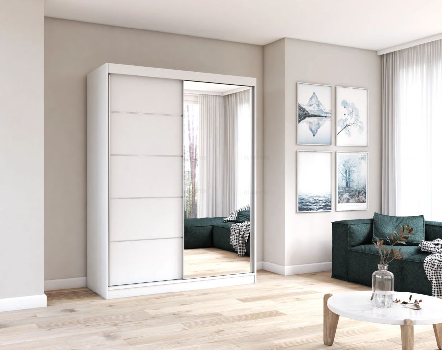 Šatní skříň VERONA 05 150 bílá