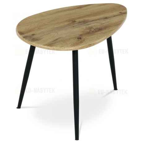 Odkládací stolek 60x40x45cm, mdf, dub, AF-3011 OAK