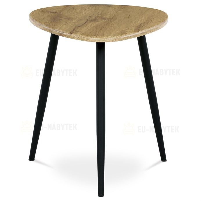 Odkládací stolek 60x40x45cm, mdf, dub, AF-3011 OAK