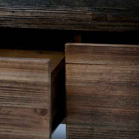 Konferenční stolek 120x60x48cm, masiv, old wood, AHG-536 PINE