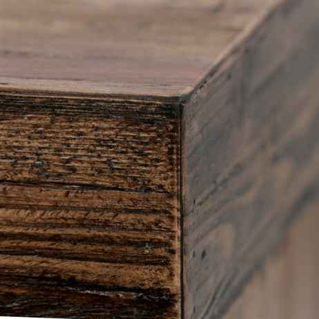 Konferenční stolek 120x60x48cm, masiv, old wood, AHG-536 PINE