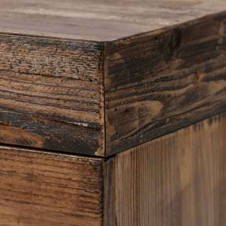 Konferenční stolek 120x60x48cm, masiv, old wood, AHG-536 PINE