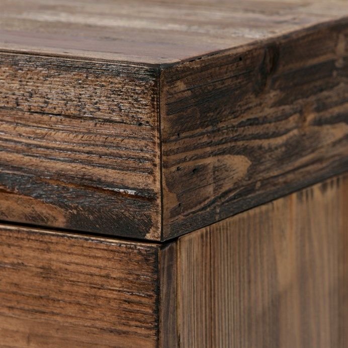 Konferenční stolek 120x60x48cm, masiv, old wood, AHG-536 PINE