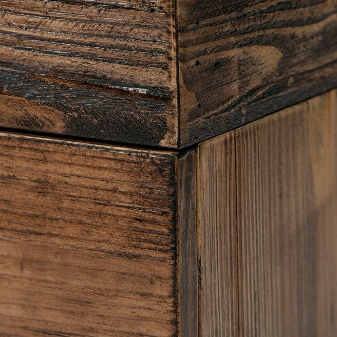 Konferenční stolek 120x60x48cm, masiv, old wood, AHG-536 PINE