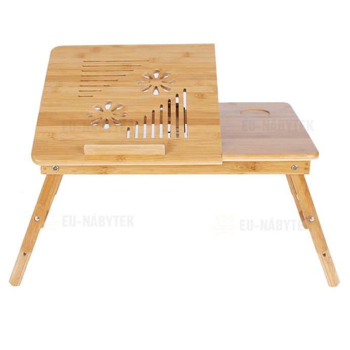 Odkládací stolek 75x35x29cm, bambus, AKF-E1002 NAT