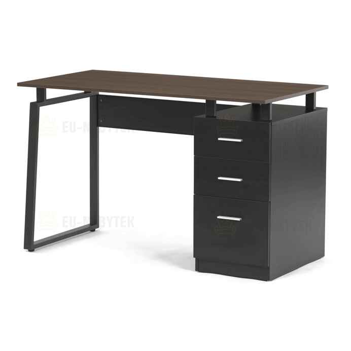 Kancelářský stůl 120x60cm, melamin, ořech, APC-3218 OAK