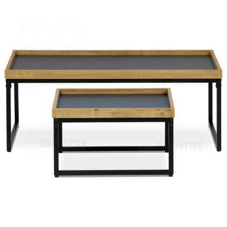 Konferenční stolek 100x60x39cm, mdf, dub, CT-611 OAK