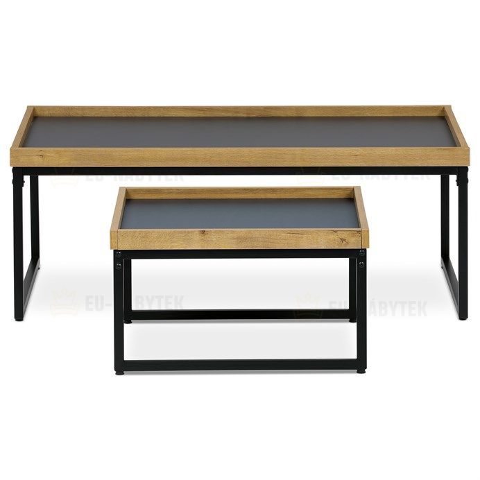 Konferenční stolek 100x60x39cm, mdf, dub, CT-611 OAK