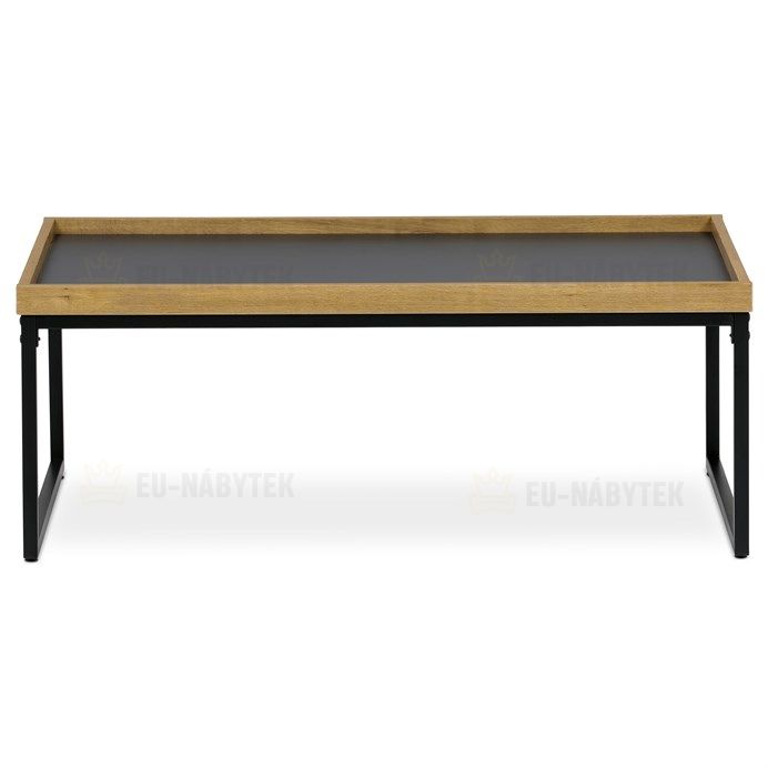 Konferenční stolek 100x60x39cm, mdf, dub, CT-611 OAK